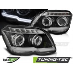 Tubo De Faros Luz Negro Apto Para Mercedes Glk X204 06.08-08.12