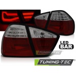Barra De Luces Traseras Led Red Smoke Para Bmw E90 03.05-08.08