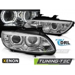 Faros Xeonon Angel Eyes Led Cromo Afs Para Bmw E92/E93 06-10