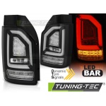 Barra De Luces Traseras Led Black Seq Para Vw T6 15-19 Bombilla Oem