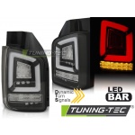 Pilotos Traseros De Barra Led Negro Seq Para Vw T6 15-19 Tr