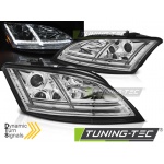 Faros Delanteros Led Cromados Seq Para Audi Tt 06-10 8j