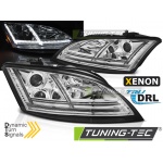 Faros De Xenon Led Drl Cromo Seq Compatible Con Audi Tt 06-10 8j