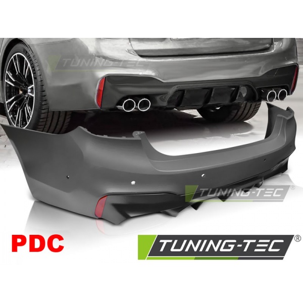 Parachoques trasero sport style pdc para bmw g30 17-