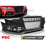Parachoques delantero sport cromado negro pdc apropiado para audi a5 11-16