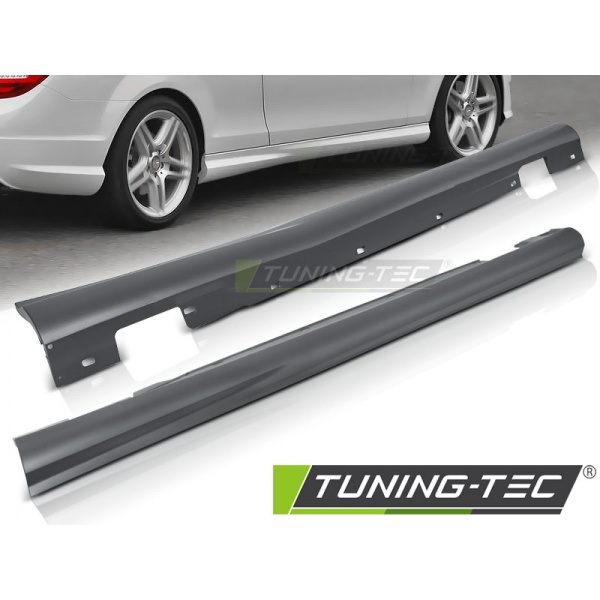 Faldones laterales sport apropiado para mercedes w204 2d coupe 11-14