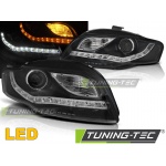 Faros Daylight Black Para Audi A4 B7 11.04-03.08