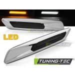 Dirección Lateral Humo Plata Led F10 Estilo Compatible Con Bmw E60/ E90/ E92/ E82