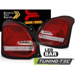 Suzuki Swift Vi 17- Seq Led Rojo Blanco