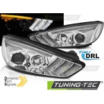 Indicador Seq Led Drl Cromado Ford Focus Mk3 15-18