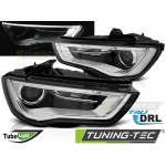 Tubo De Faro Luz Drl Negro Para Audi A3 8v 12-16