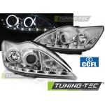 Ford Focus Ii 02.08-10 Ojos De Ángel Ccfl Cromado