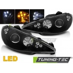 Peugeot 206 02-Angel Eyes Led Negro