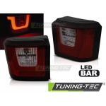 Barra De Luces Traseras Led Rojo Humo Para Vw T4 90-03.03