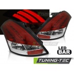 Barra De Leds Suzuki Swift V 10-17 Rojo Blanco