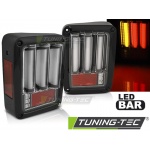 Chrysler Jeep Wrangler Jk 07-18 Barra Led Negra