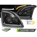 Toyota Land Cruiser 120 03-09 Tubo Luz Seq Led Negro