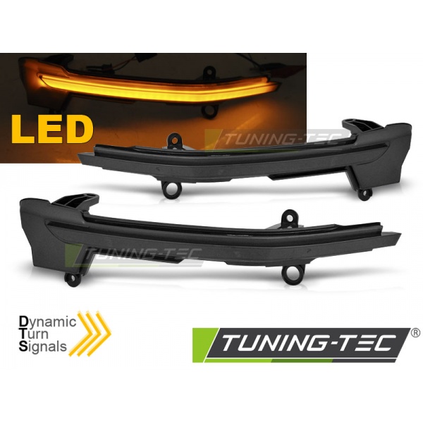 Direccion Lateral En El Espejo Humo Led Seq Para Seat Ateca 16-