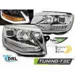 Faros delanteros tube light DRL cromado secuencial para VW T6 15-19 LPVWS7