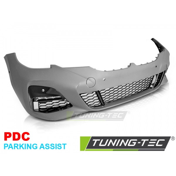 Parachoques delantero sport pdc parking assistant apropiado para bmw g20 / g21 19-
