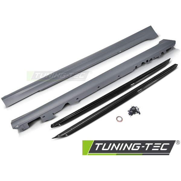 Faldones laterales performance style negro brillante para bmw g20 / g21 19-