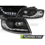 Faros Delanteros Daylight Black Para Audi A4 B6 Cabrio 02-06