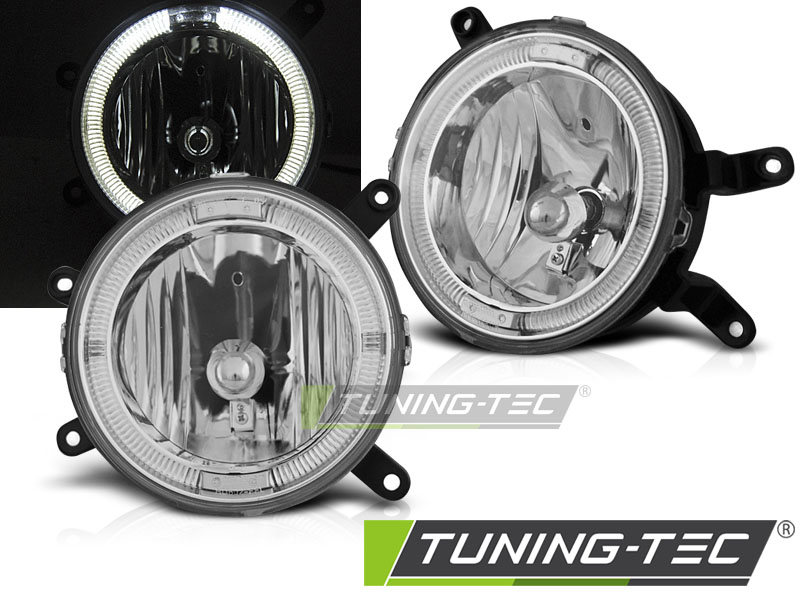 6035_0.jpg Ford Mustang 04-09 Ojos De Ángel Cromados - Imagen 1