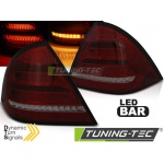 Barra De Luces Traseras Led Red Smoke Seq Compatible Con Mercedes W203 Sedan 00-04