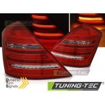 Pilotos Traseros Led Rojo Blanco Seq W222 Look Para Mercedes W221 S-Klasa 05-09