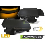 Dirección Lateral En El Espejo Humo Led Seq Para Vw Polo 6r 09-17