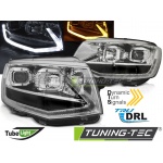 Faros delanteros tube light cromado DRL secuencial para VW T6 15-19 LPVWT3