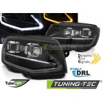 Tubo De Faro Luz Negro Drl Seq Para Vw T6 15-19