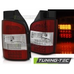 Pilotos Traseros Led Rojo Blanco Para Vw T5 10-15 Transporter