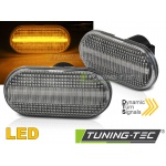 Seq Led Blanco De Dirección Lateral Compatible Con Renault Clio / Megane / Scenic / Twingo
