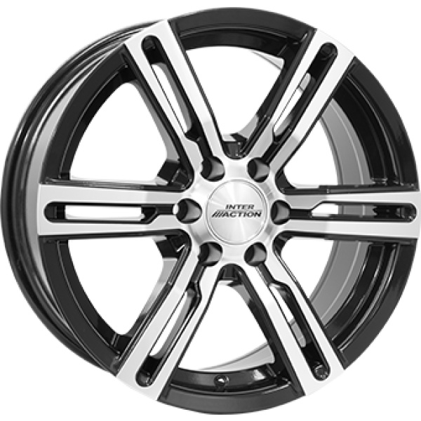 Llanta Inter Action KARGIN 6 Gloss Black / Polished