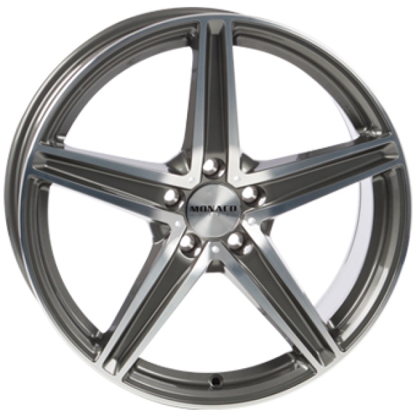 Llanta Monaco Wheels MC3 Anthracite / Polish