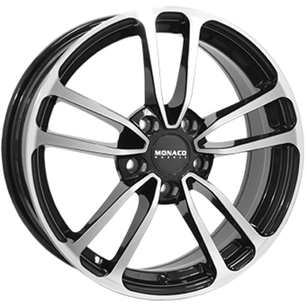 Llanta Monaco Wheels CL1 Gloss Black / Polished