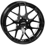 Llanta Inter Action SPORT Gloss Black 7.0x15" 4x100 ET38 CB73.1
