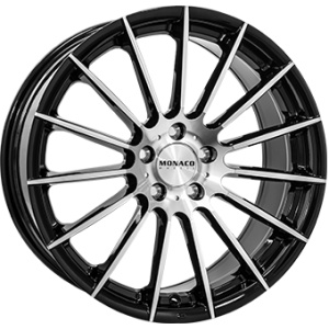 Llanta Monaco Wheels FORMULA Gloss Black / Polished