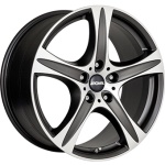 Llanta Ronal R55 SUV Dull Black / Polished