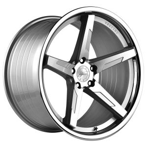Llanta Vertini Wheels RFS1.7 10x20 ET35 Plata Aro Inox - Imagen 3