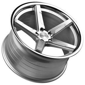 Llanta Vertini Wheels RFS1.7 10x20 ET35 Plata Aro Inox - Imagen 5