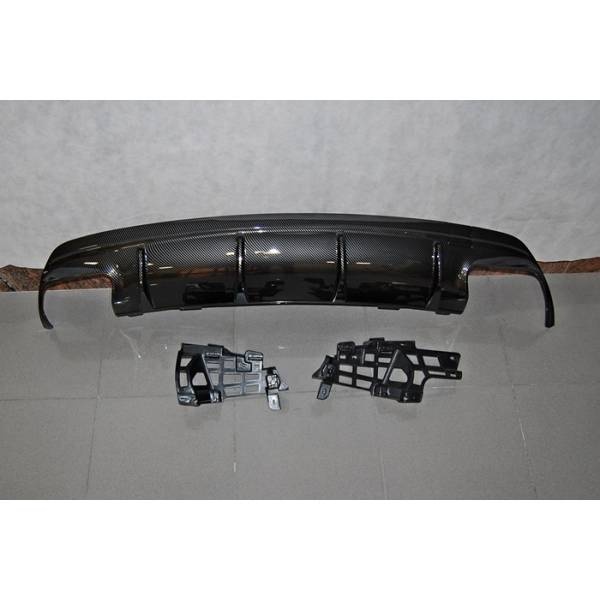 Difusor Trasero Mercedes CLA W117 16-18 4P/SW Look A45 Carbono