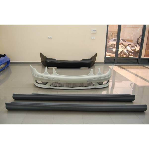 Kit De Carrocería Mercedes W211 02-06  Look AMG E55 ABS - Image 2