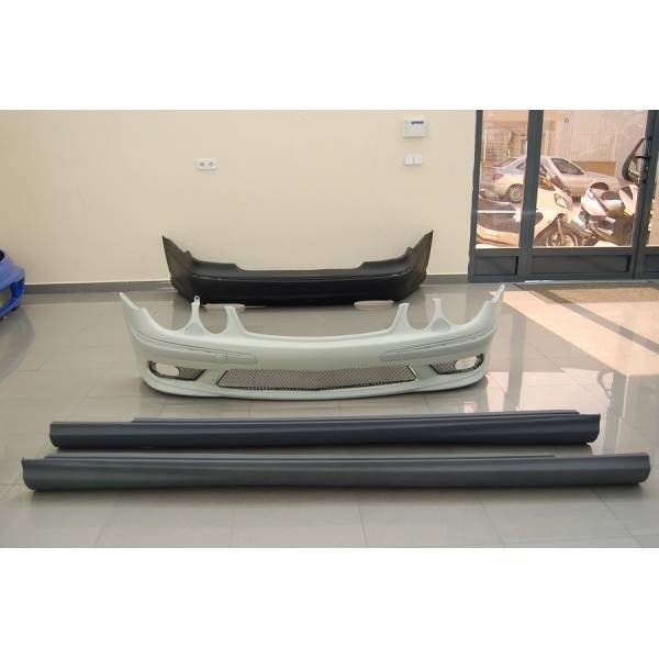Kit De Carrocería Mercedes W211 02-06  Look AMG E55 ABS - Image 3