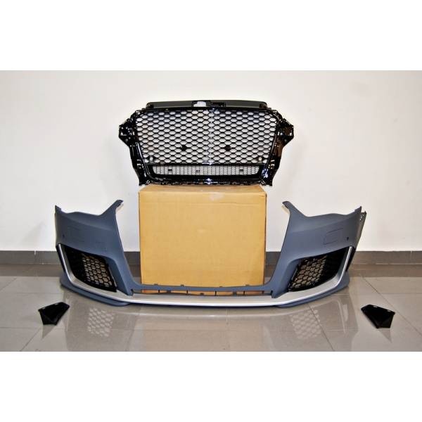 Paragolpes Delantero Audi A3 2013-2015 4 Puertas / Cabriolet Look RS3