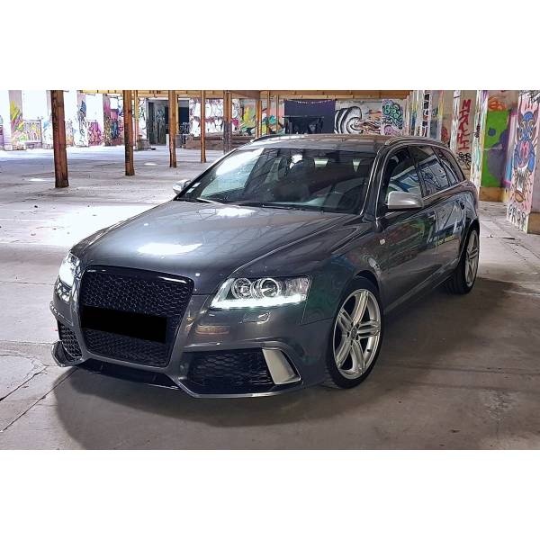 Paragolpes Delantero Audi A6 C6 2004-2008 Look RS6 - Image 2