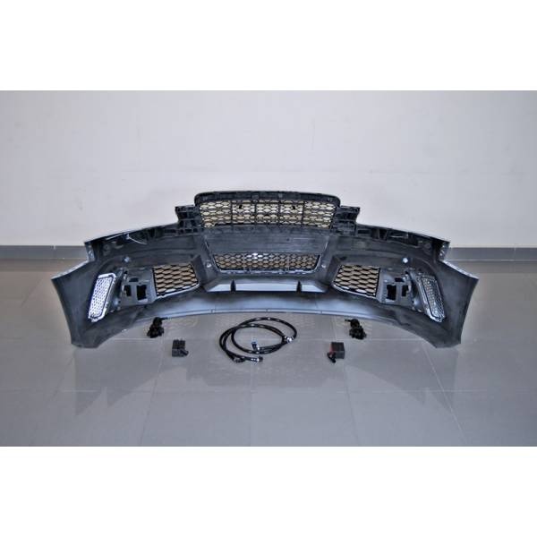 Paragolpes Delantero Audi A6 C6 2004-2008 Look RS6 - Image 4
