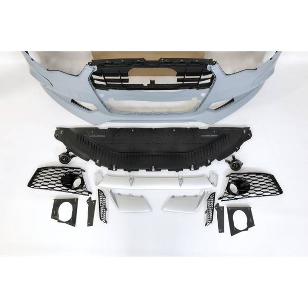 Paragolpes Delantero Audi A6 C7 11-14 Look RS6 - Image 3