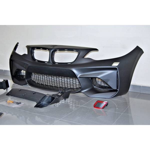 Paragolpes Delantero BMW F22 / F23 2013-2019 Look M2 ABS - Image 4